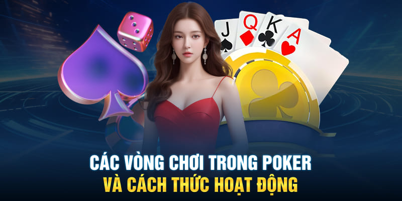 Các vòng chơi trong Poker và cách thức hoạt động
