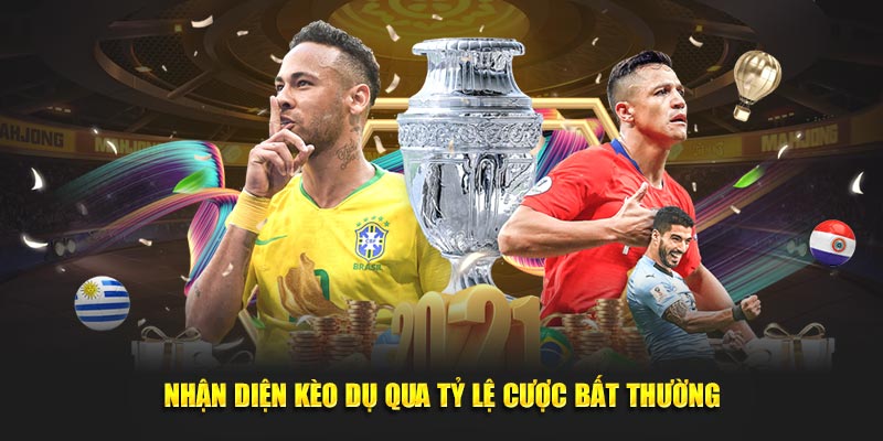 Nhận diện kèo dụ qua tỷ lệ cược bất thường