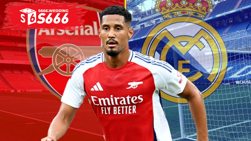 Real Madrid từng quan tâm đến Saliba (Ảnh: FBT). Real Madrid từng quan tâm đến Saliba (Ảnh: FBT).