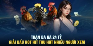 Trận Đá Gà 24 Tỷ - Giải Đấu Hot Hit Thu Hút Nhiều Người Xem